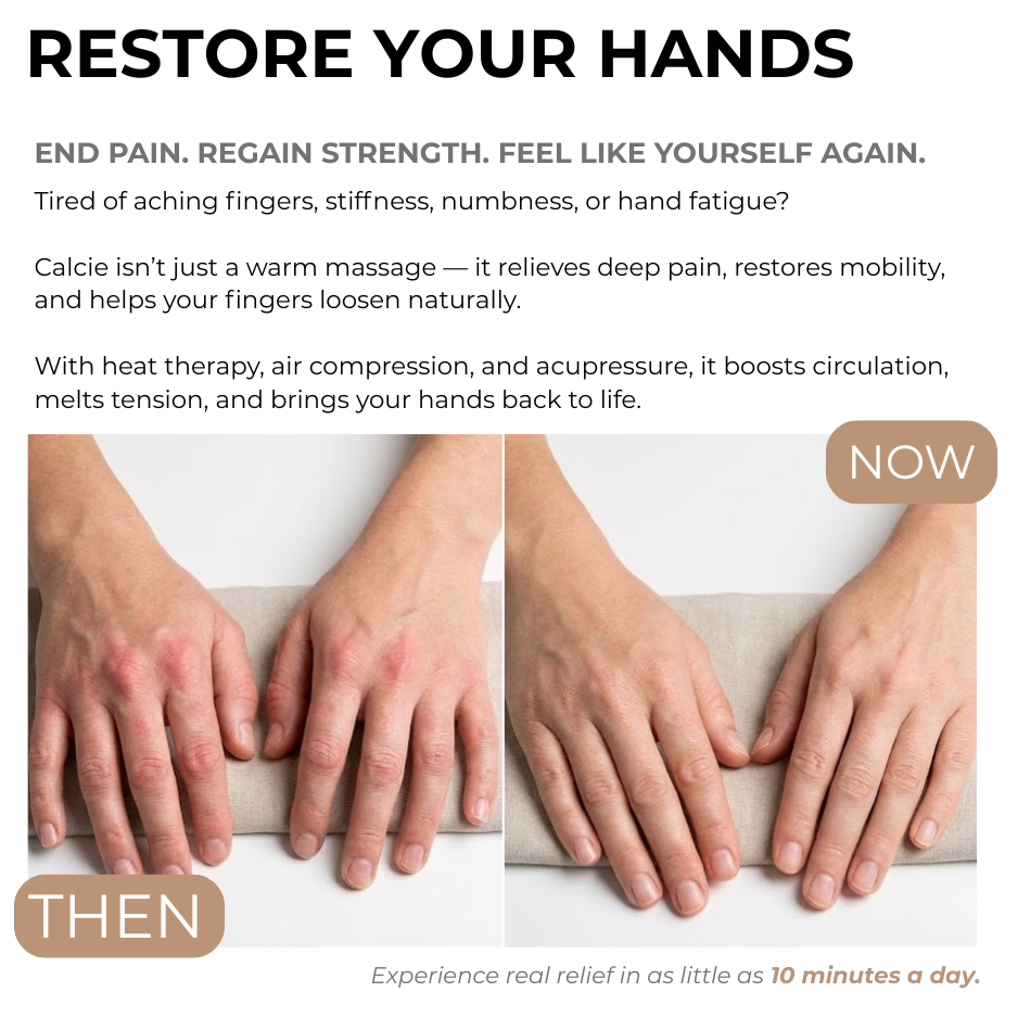 Calcie™ Hand Massager with Heat Therapy