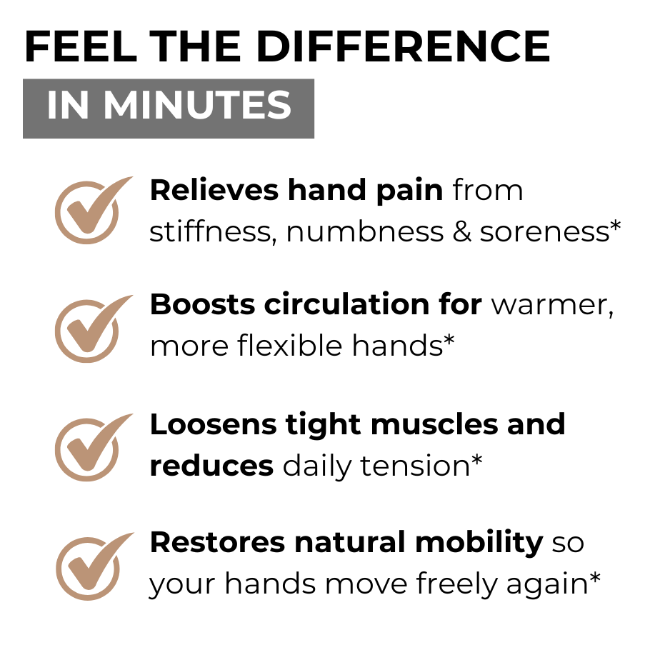 Calcie™ Hand Massager with Heat Therapy