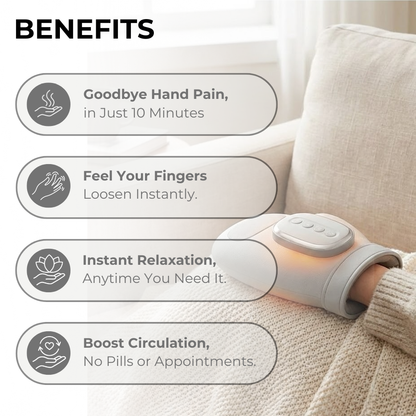 Calcie™ Hand Massager with Heat Therapy